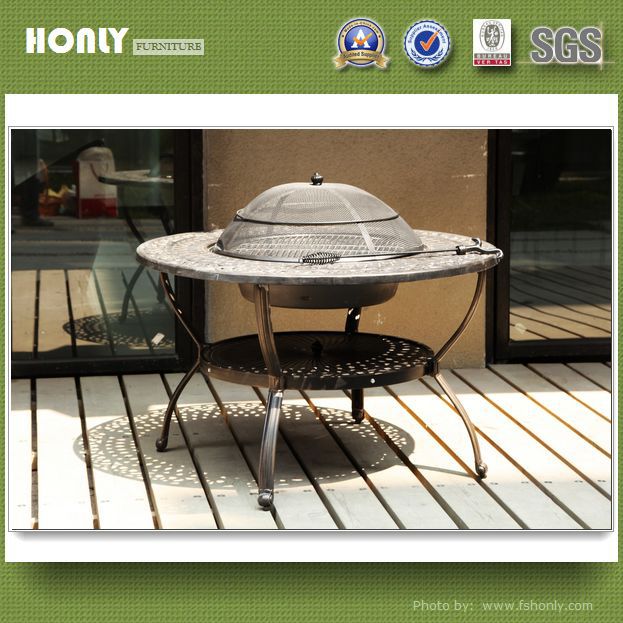 Barbecue table and chairs outdoor metal garden furniture garden furniture