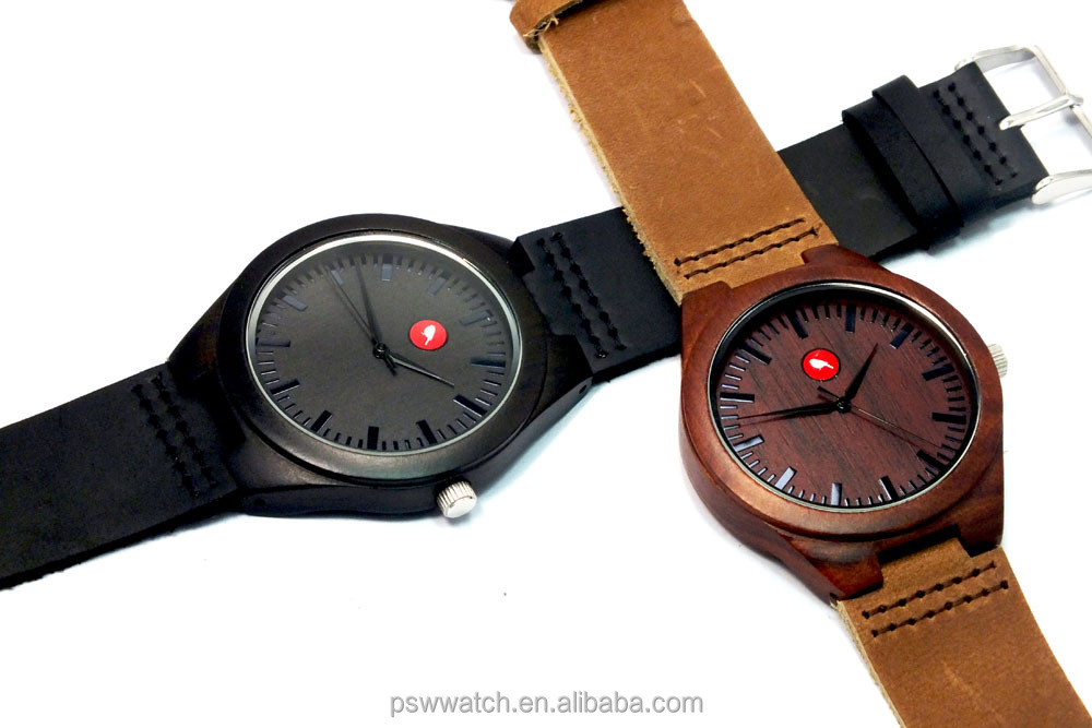 Japan Miyota 2035 movt new wood watches for sale