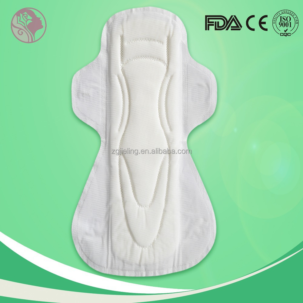 sanitary napkin with double wings,super absorption with private