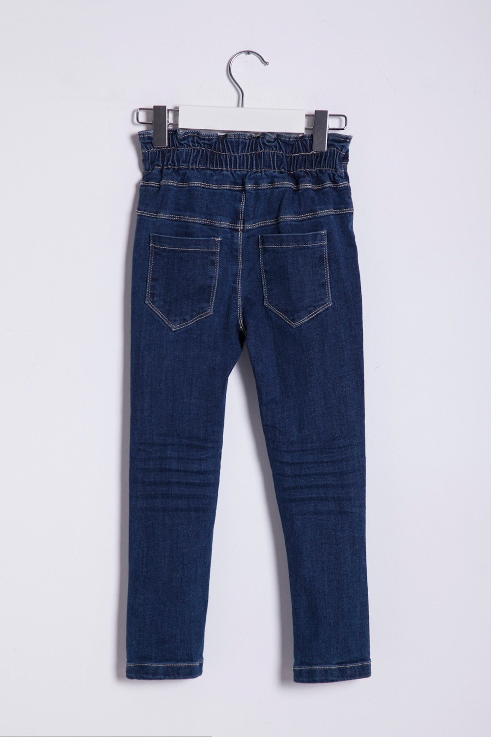 ブティックの子供服はリメイクトレンディな幼児の女の子のデニム綿im-bp050秋用フリルパンツ仕入れ・メーカー・工場