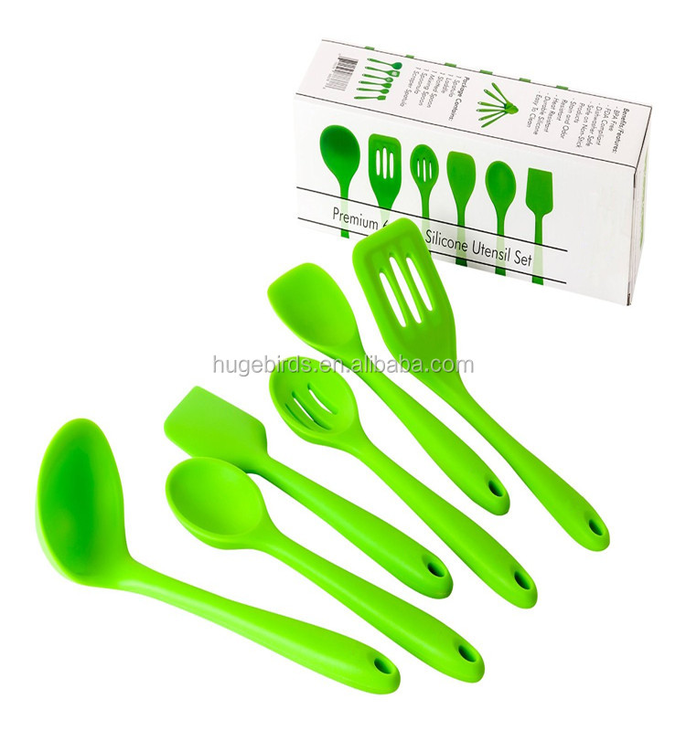 緑色食品6個シリコーンゴム台所用品仕入れ・メーカー・工場