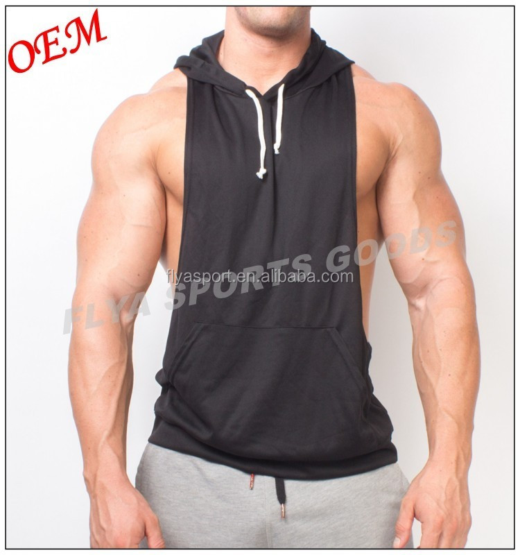新しいデザインのoemカスタム卸売レディース平野ブランクノースリーブパーカー付きポケット仕入れ・メーカー・工場