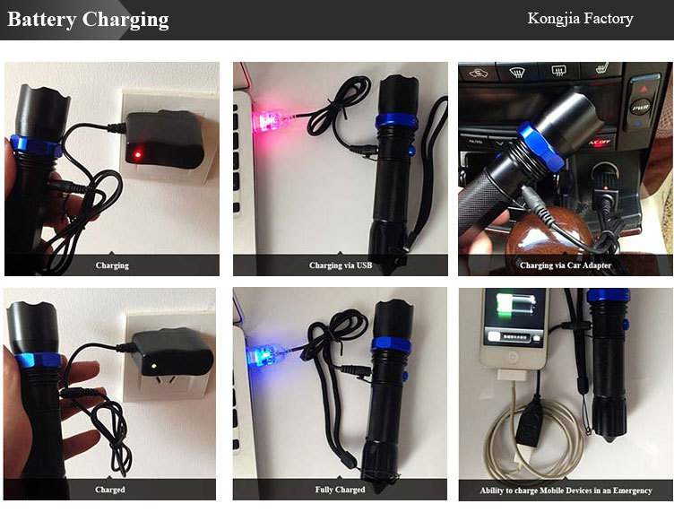 ハイパワートーチライト緊急充電式led懐中電灯仕入れ・メーカー・工場