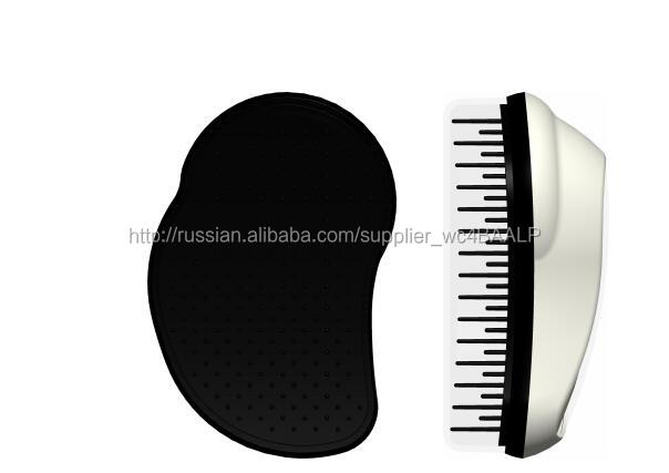 ( малый ) нью горячая распродажа профессиональный мода пластиковая detangling щетка для волос, пластиковая detangling гребень