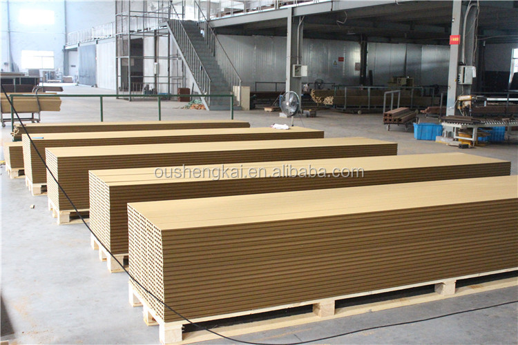 ブランドの新しい標準uropean木材プラスチック複合材デッキタイル屋外wpcボード中国製 問屋・仕入れ・卸・卸売り