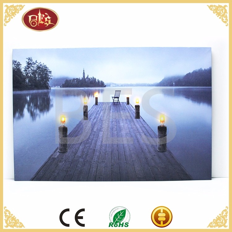 BD29017-landscape ighted wall art