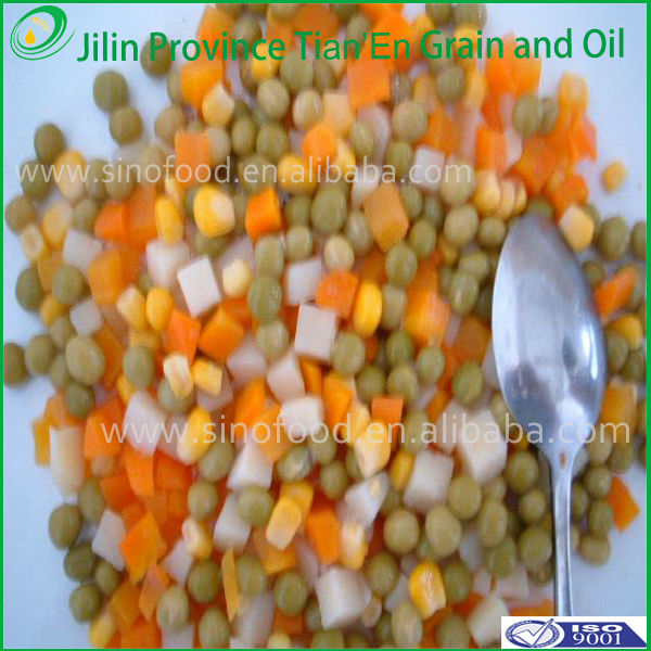2014 canned peas and carrots in preserved vegetables top quality