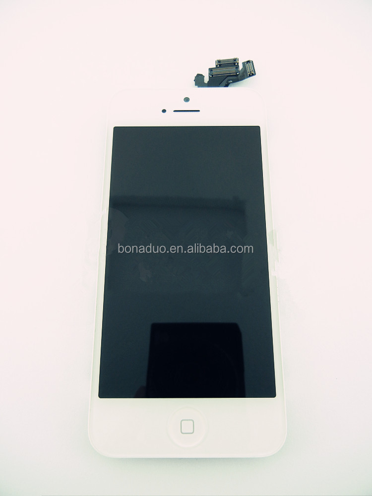 卸売alibabaのウェブサイト5lcdiphone用、 iphone5の液晶画面、 iphone5のオリジナルlcd問屋・仕入れ・卸・卸売り
