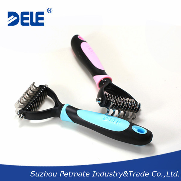 Chinese products sold pet deshedding tool with free samples