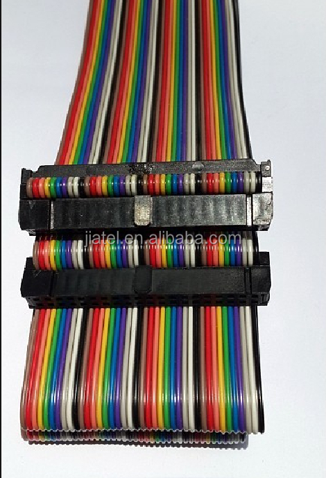 虹のケーブル06~64pinokiカラーリボンケーブルアセンブリ仕入れ・メーカー・工場