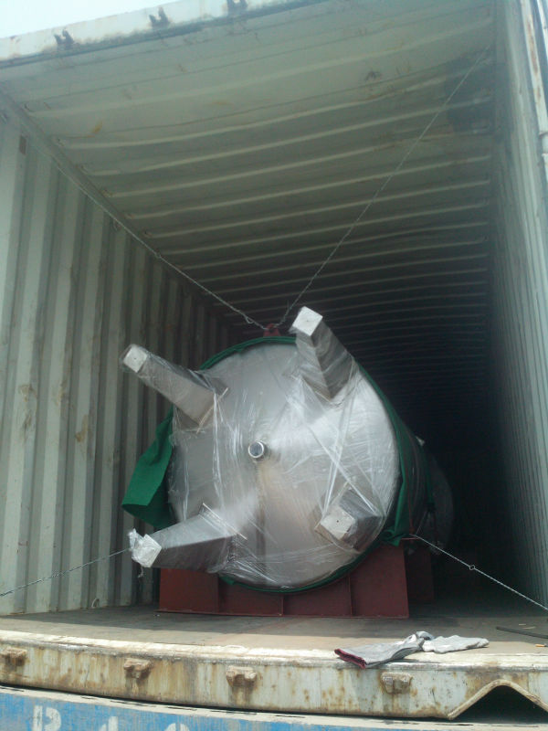 large capacity ss 304 dry red wine fermentation tank with conical bottom end