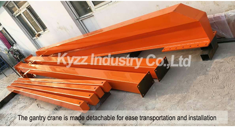Plastic Injection Moulding Machine Workshop Gantry Crane , Movable Mold Mould Lifting Hoist Crane (6).jpg