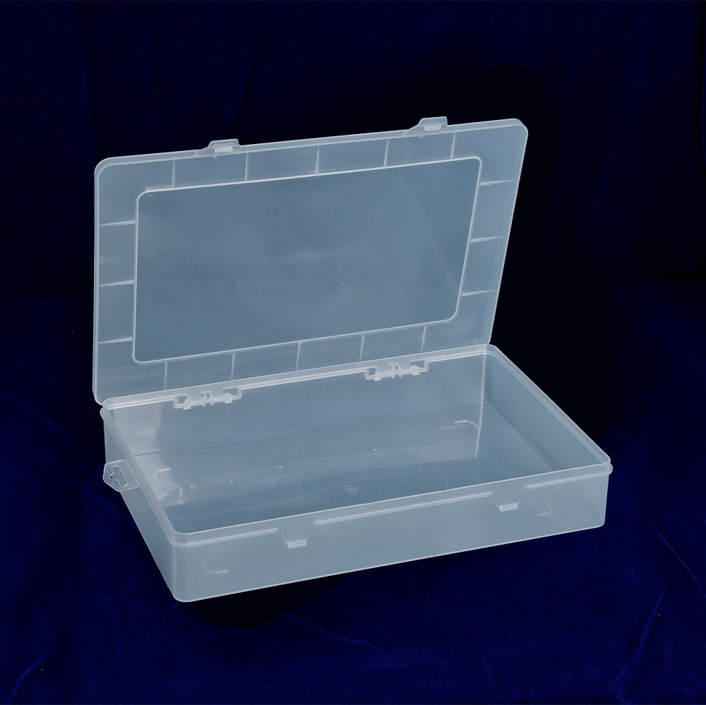 Clear Hinged Lid Plastic Box - Buy Clear Hinged Lid Box,Transparent