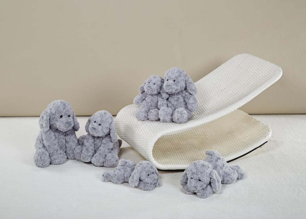 Very Cute Grey Soft Plush Dog Toys For Babies Buy Dog Toys,Plush Dog