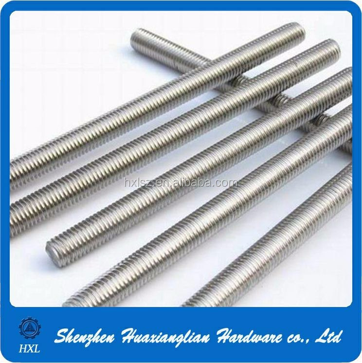 M8 M10 M12 Stainless Steel Metric Threaded Studs Bolts With Factory