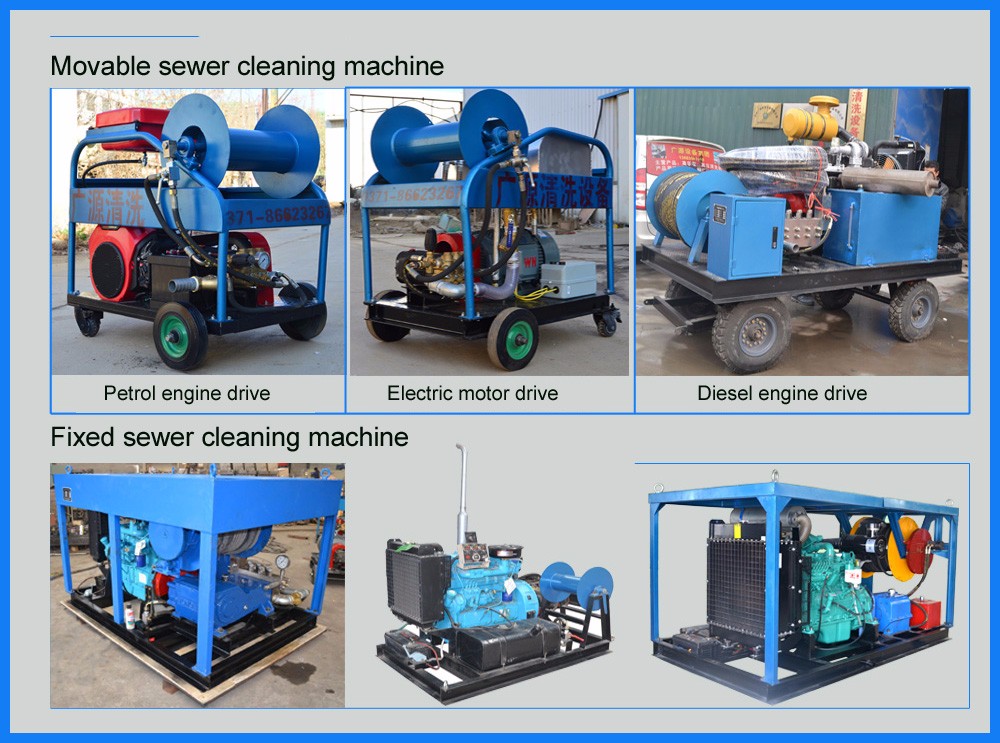 7300psi High Pressure Ship Hull Cleaning Machine Rust Remover Machine