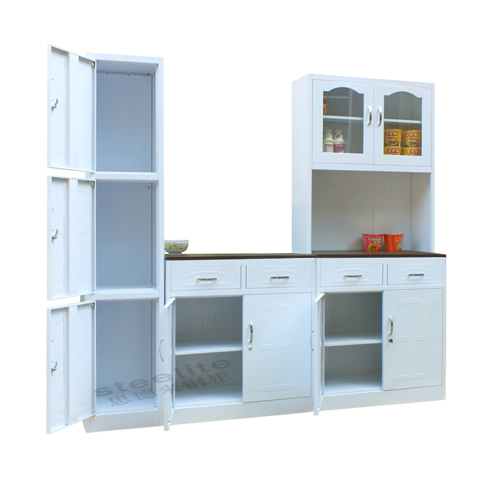 High Gloss Factory Price Aluminum Kitchen Cabinet Design 