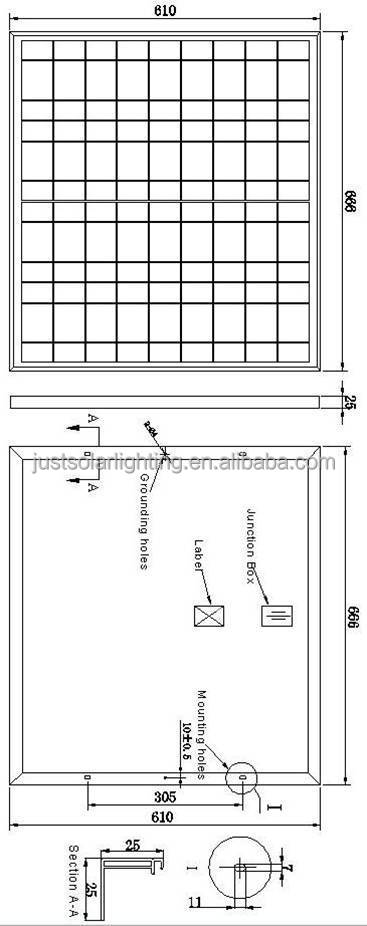 強化ガラスのラミネートポリ18v/50w55w結晶太陽電池パネル仕入れ・メーカー・工場