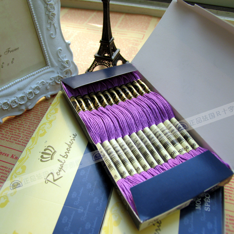 クロスステッチdmc色の美しいフランス刺繍用糸100綿縫糸仕入れ・メーカー・工場