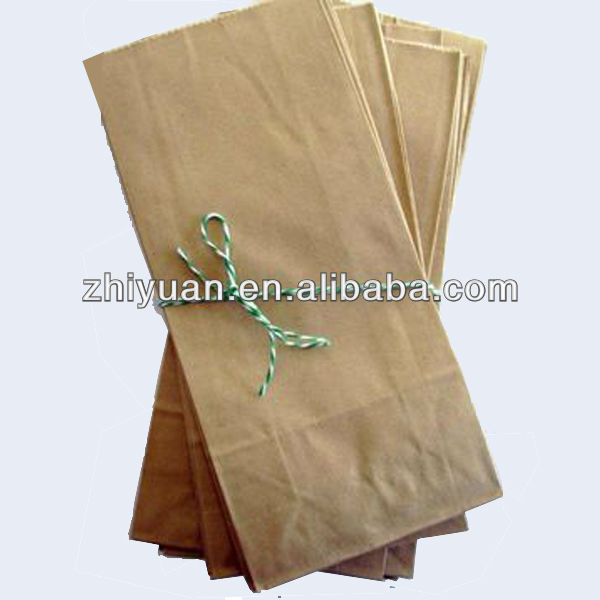 paper Brown flat Bag Paper bag kraft kraft  Flat bags paper