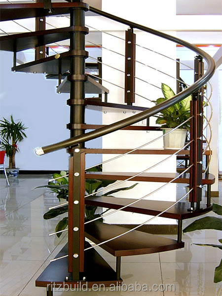・耐久性のあるファッショナブルな& 高品質炭素スチール階段の手すり階段用スパイラル 問屋・仕入れ・卸・卸売り