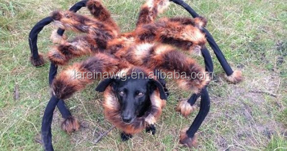 ファッションの新しい到着最新のデザイナーのペットの犬のアパレル怖いスパイダーprank|蜘蛛ぬいぐるみ犬の衣装販売のための犬の衣装問屋・仕入れ・卸・卸売り