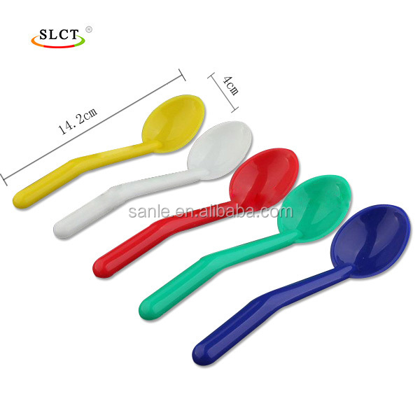 wholesales colored folding plastic spoon