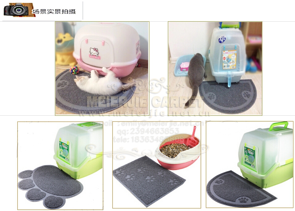 特大36x24猫用トイレ付きマット足に柔らかいトラッピング仕入れ・メーカー・工場