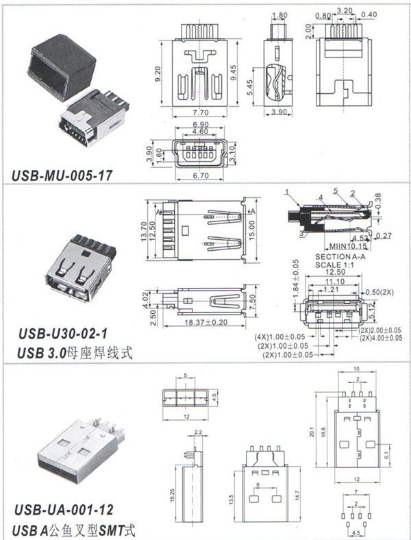 新しい到着の高品質2014年マイクロusbメスはんだコネクタ仕入れ・メーカー・工場