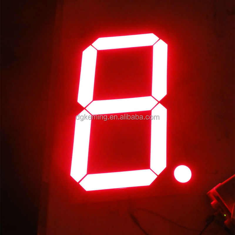 Large 7segment led display Semi-outdoor bright 6 inch big 7 segment display led