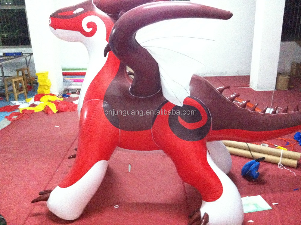 2017 Hot Sale Riding Inflatables,Inflatable Red Dragon - Buy Inflatable