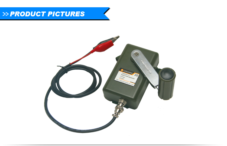 24V DC hand crank power generator
