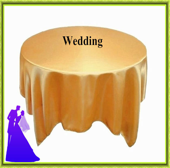 2016高品質安い結婚式サテン表オーバーレイ仕入れ・メーカー・工場
