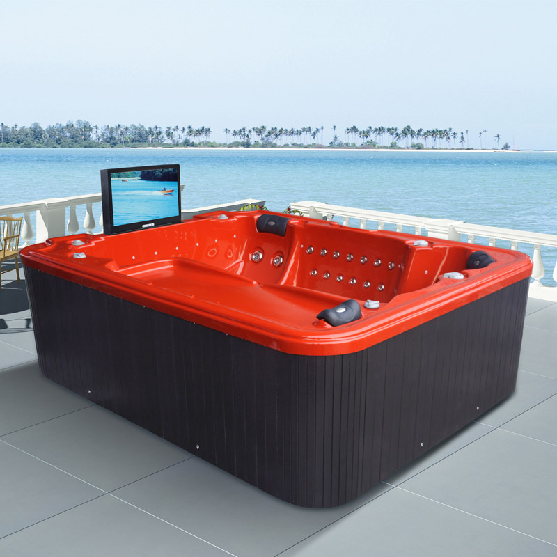Monalisa whirlpool spa with waterproof TV M-3359