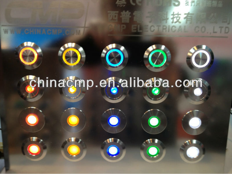 Cmp8mm-30mm24vパイロットランプ防水メタルip67インジケータライト仕入れ・メーカー・工場