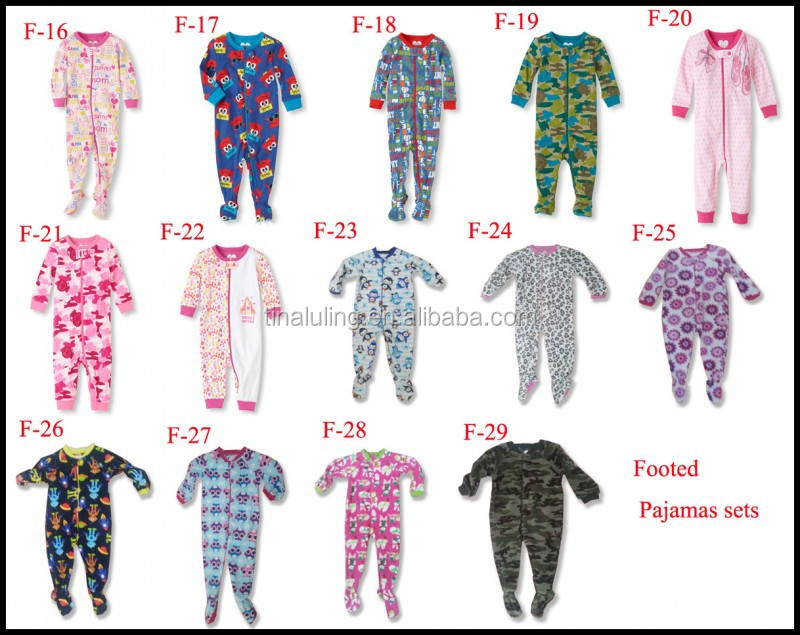 卸売新しい動物- 足の- パジャマ、 幼児の赤ん坊のパジャマかわいい冬のパジャマ問屋・仕入れ・卸・卸売り