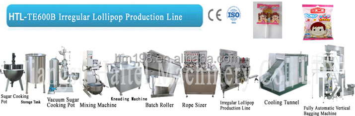 Factory of lollipop making machine production line