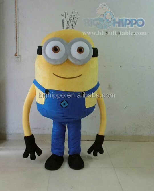 2015熱い販売安いdespicable手先私に子供の漫画のマスコットの衣裳仕入れ・メーカー・工場
