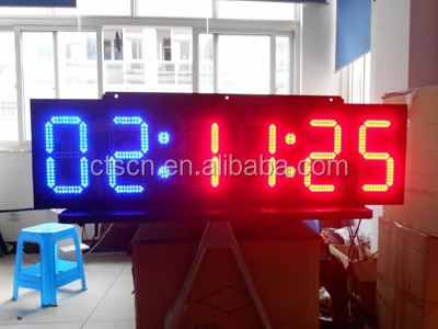 リモートledディスプレイ6桁8インチ10インチ大型ledカウントダウンタイマー問屋・仕入れ・卸・卸売り