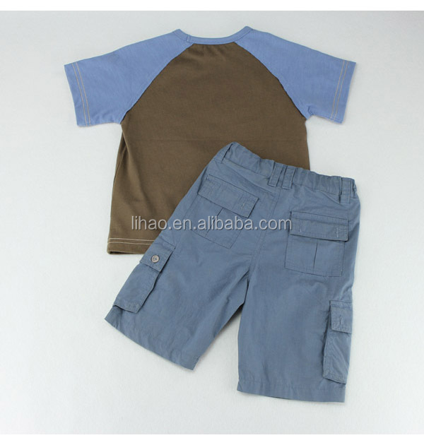 安い22014年個ファッションデザインの小さな男の子の服のセット問屋・仕入れ・卸・卸売り
