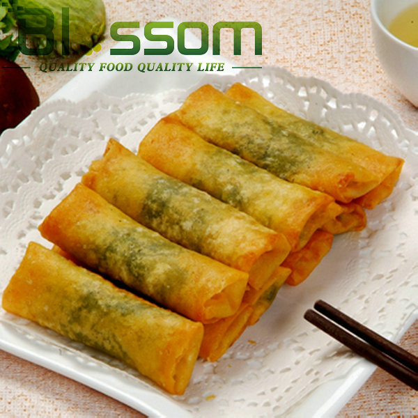 China wholesale hight quality snacks 2014 new product frozen spring roll