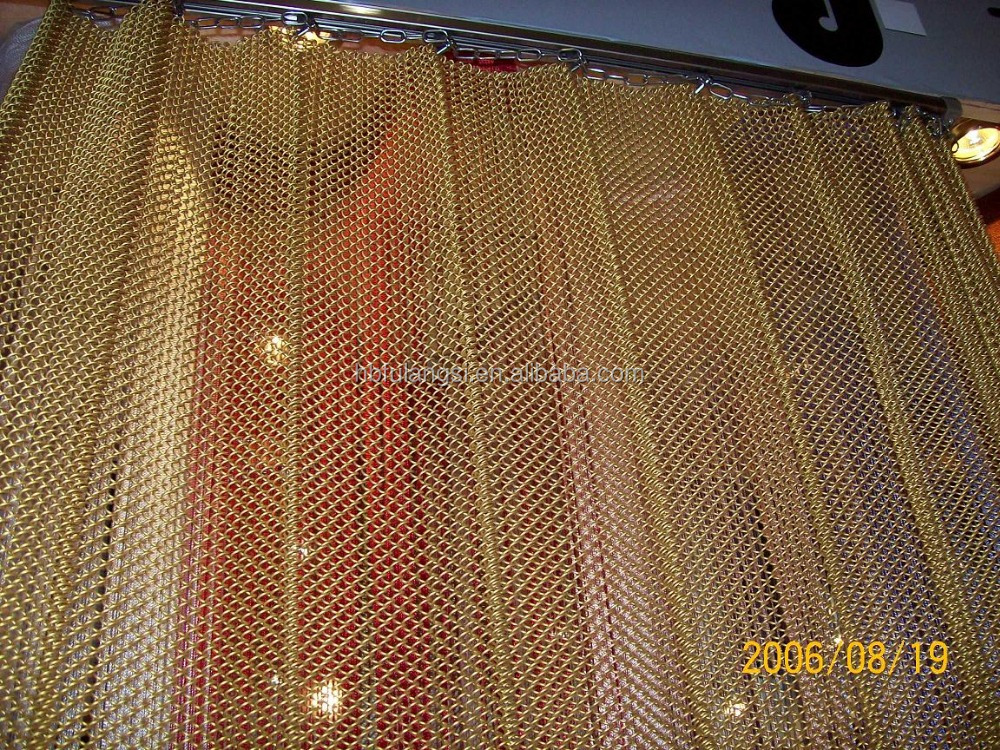 Mejor precio decorativa eslabón de la cadena de malla de cortina ...