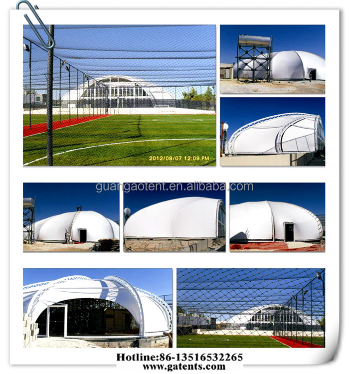 鋼の膜構造ジムスポーツホールテント、 トリビューン用カバー、 カバーを提供する、 mst-03設計と構造問屋・仕入れ・卸・卸売り