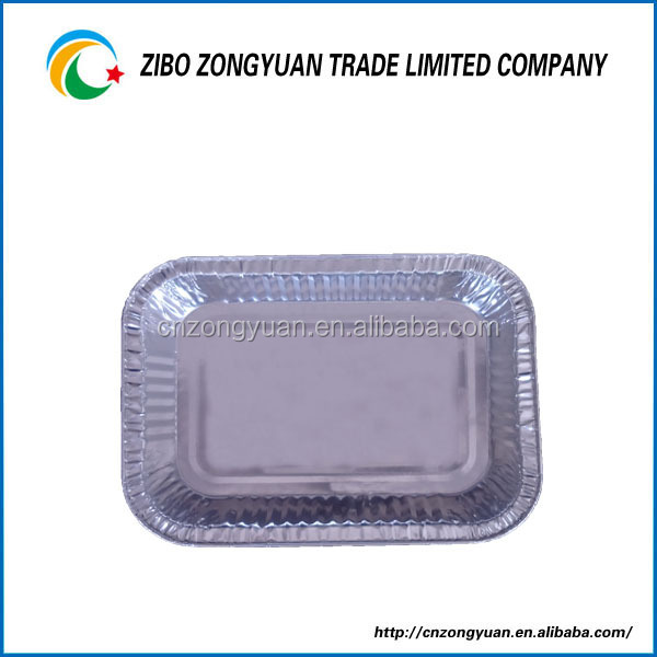 10"*5 7/8"*2 7/8" 1500ml Disposable Food Aluminum Foil Container