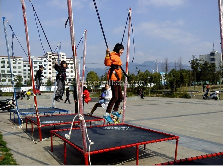 2015 new amusement ride bungee jumping for kids and adult