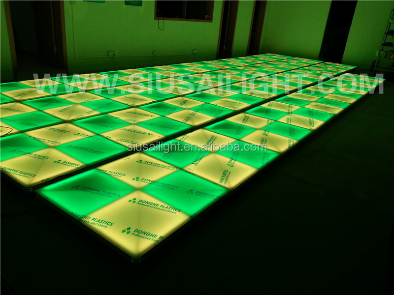 古典的な中国サプライヤー製造864個ledアクリルダンスフロア/白のダンスフロア/卸売ポータブルledのダンスフロア問屋・仕入れ・卸・卸売り