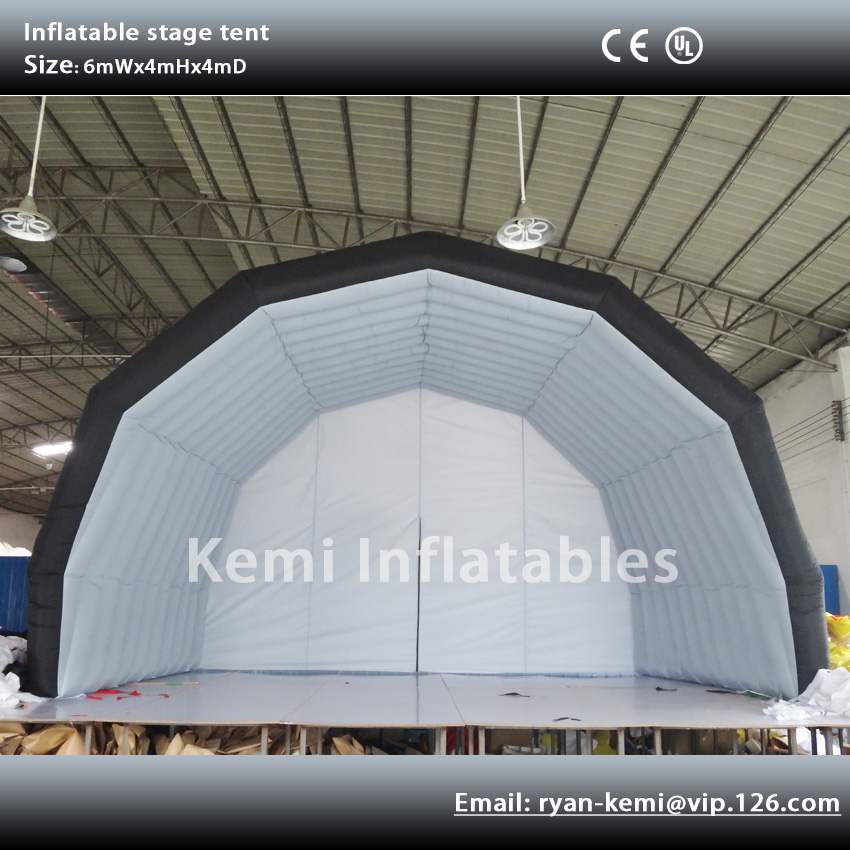 小インフレータブルtentインフレータブル広告のテントステージカバー屋外イベントインフレータブルテント仕入れ・メーカー・工場