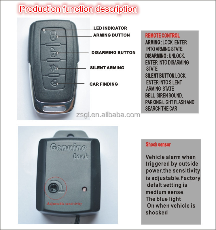 2014 car alarm system anti-theft alarm secure display stand問屋・仕入れ・卸・卸売り
