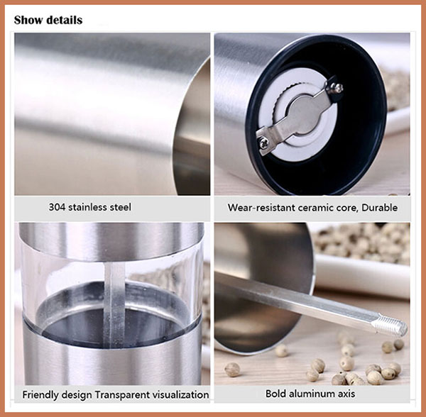 china goods wholesale electric salt & pepper grinder