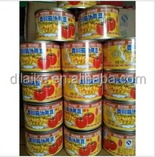 Canned beans in tomato sauce